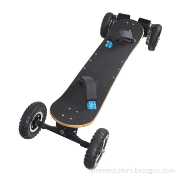 Powerful 3300w brushless carbon fiber mountain boards off road 4 wheels smart electric mini scooter skateboard deck